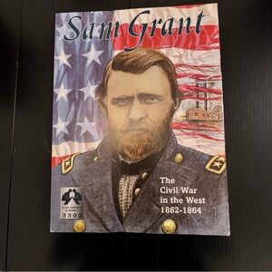 Columbia Sam‎ Grant Board Game - Red, Blue, Brown